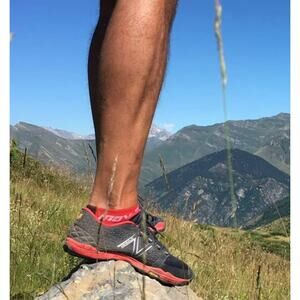 NEW BALANCE Minimus 10V4 Trail Running Shoes Vibram Sole Blue Men's Size 12